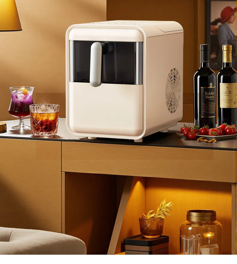 Mini Automatic Ice Maker Machine Compact Dorm/Office/Caf 15kg