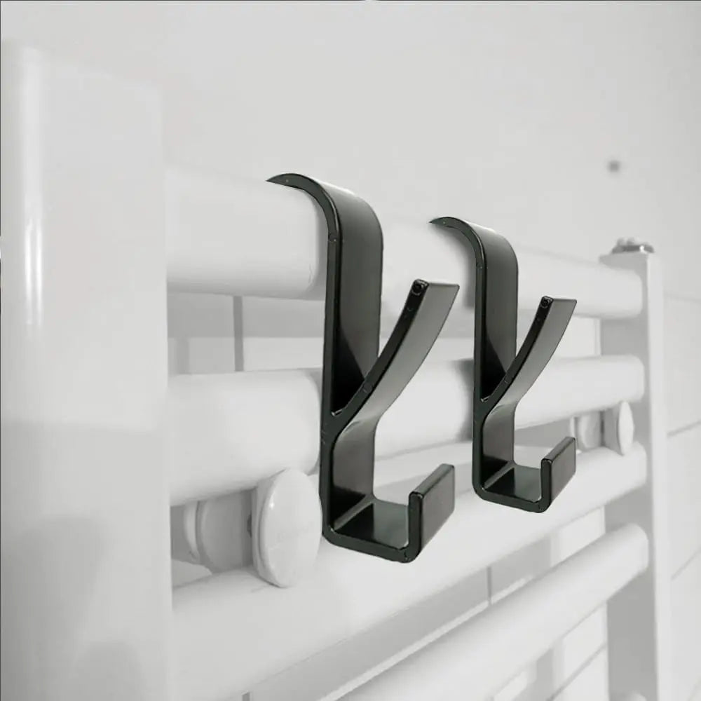 3/15pcs Bathroom Hanger Clips Heated Towel Radiator Rail