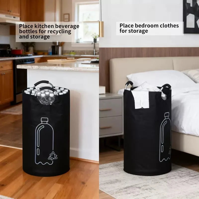 1-3pcs Folding Storage Bag 82l Large Capacity Empty
