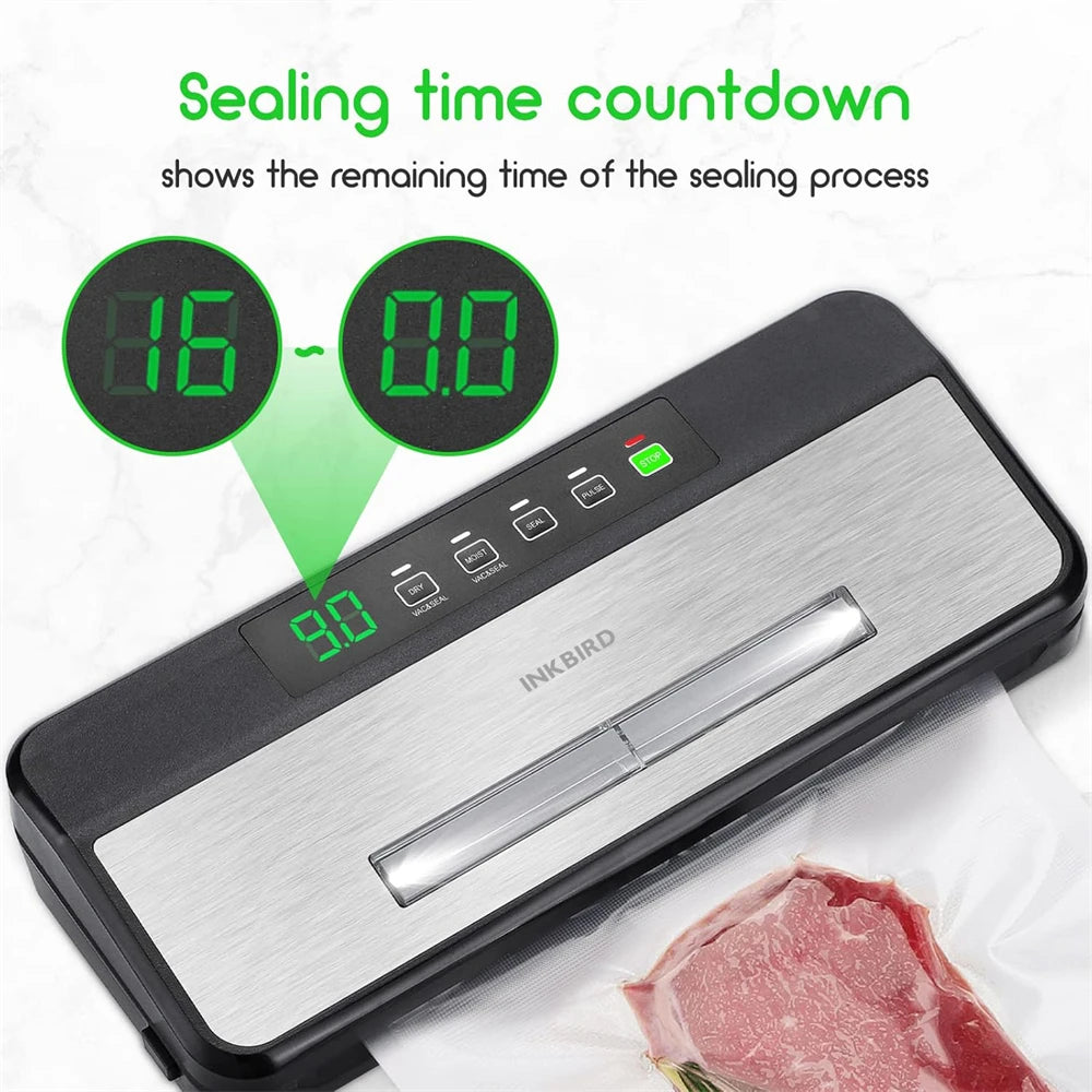Inkbirdp Ink-Vs03 80kpa Food Vacuum Sealer Machine Strong