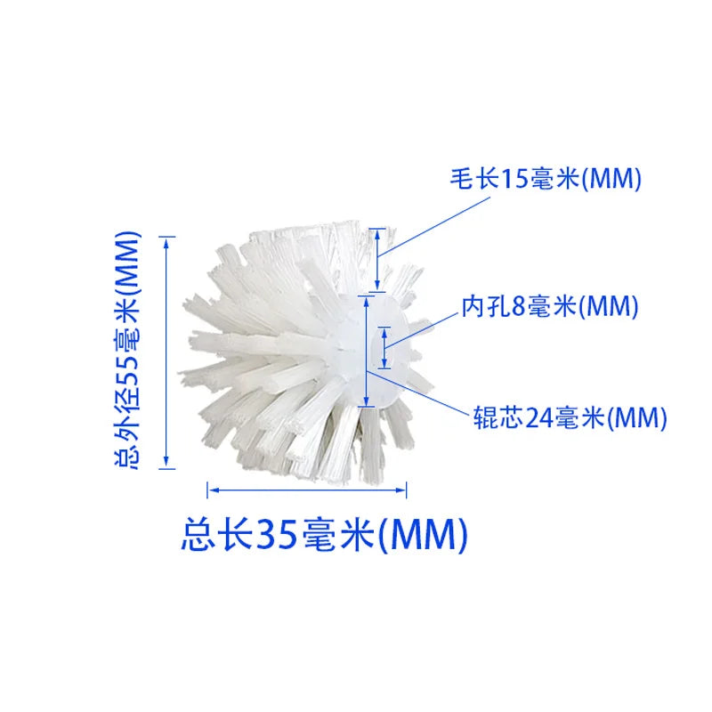 Industrial Machine Nylon Wire Wheel Brush Deburring Abrasive