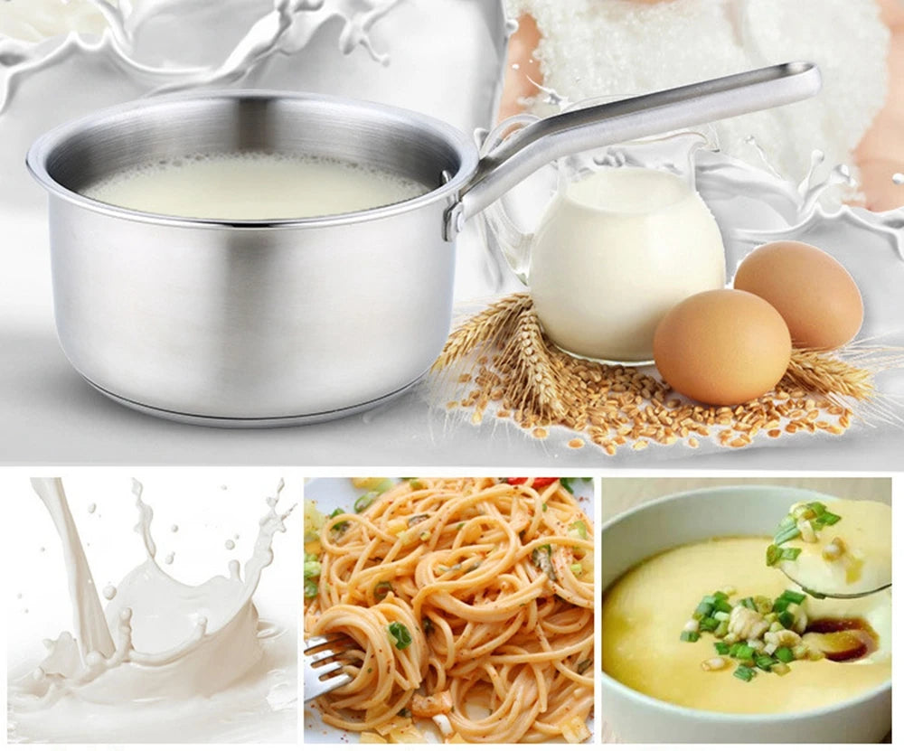304 Stainless Steel Saucepan 1qt Induction Sauce Pan