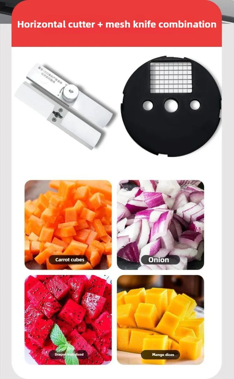 110v 220v In Commercial Food Processor Vegetable Slicer
