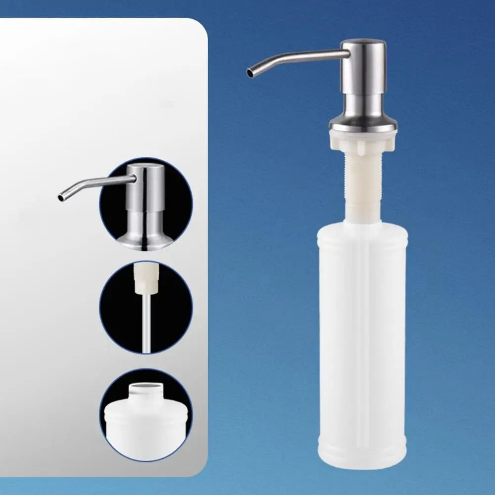 350/500ml Stainless Steel Soap Dispenser Versatile Anti-Rust