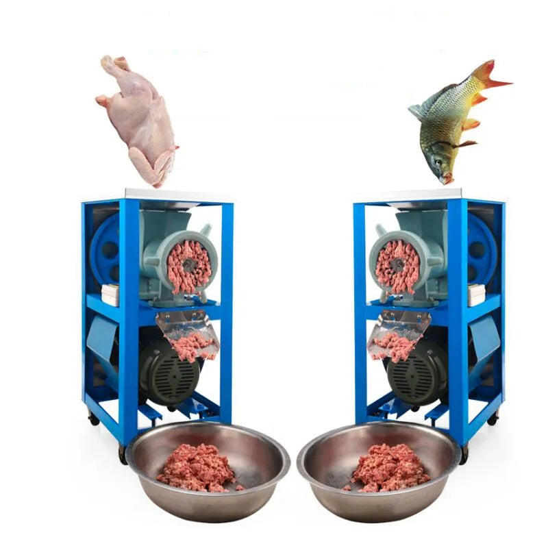 Electric Meat Grinder 3kw Desktop Mincer Minced Fish