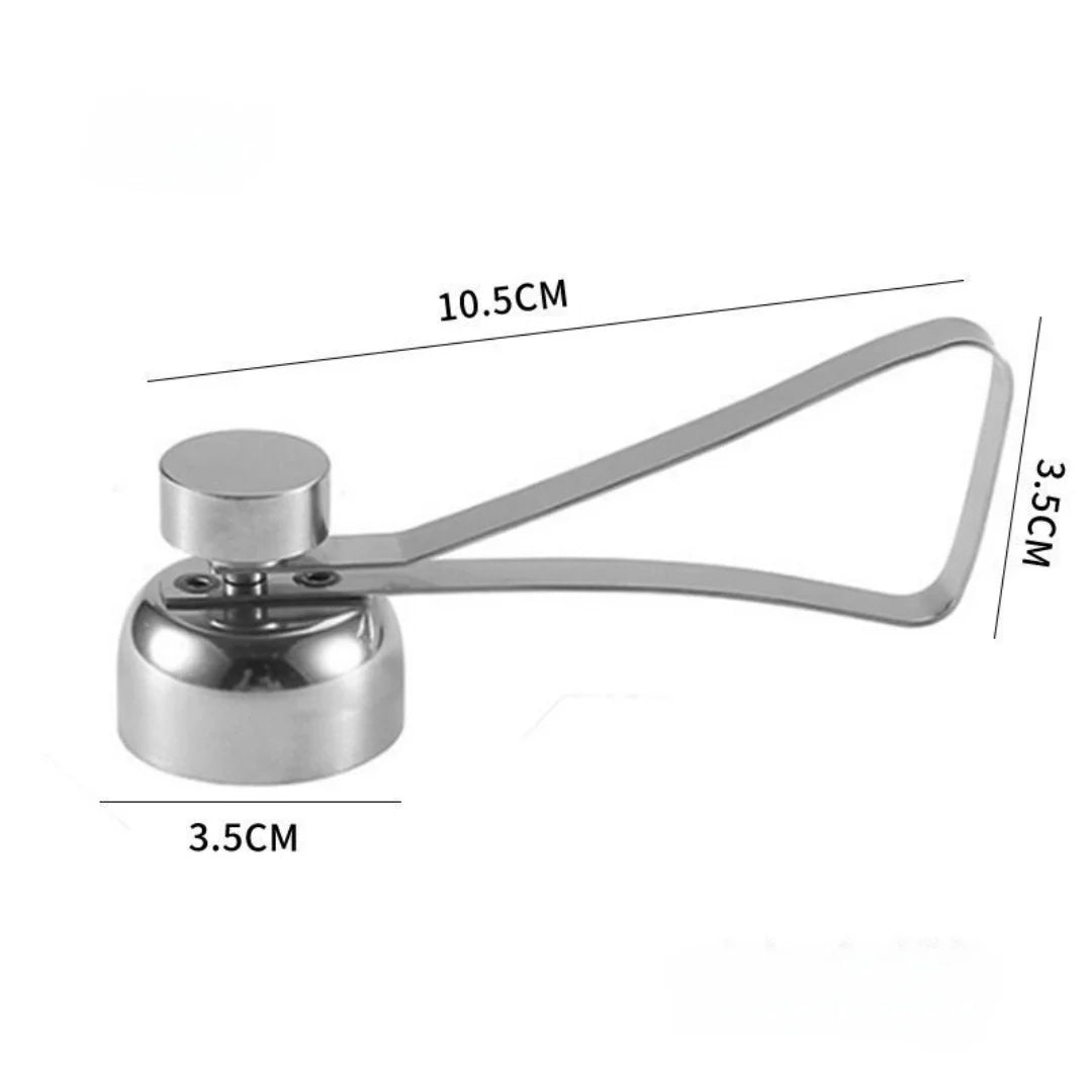 Stainless Steel Egg Topper Opener Cracker Removal Creative