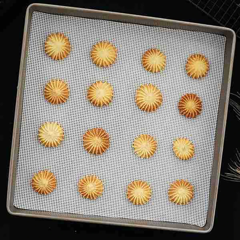 10pcs 40x40cm Non-Stick Silicone Baking Mat Food Fruit