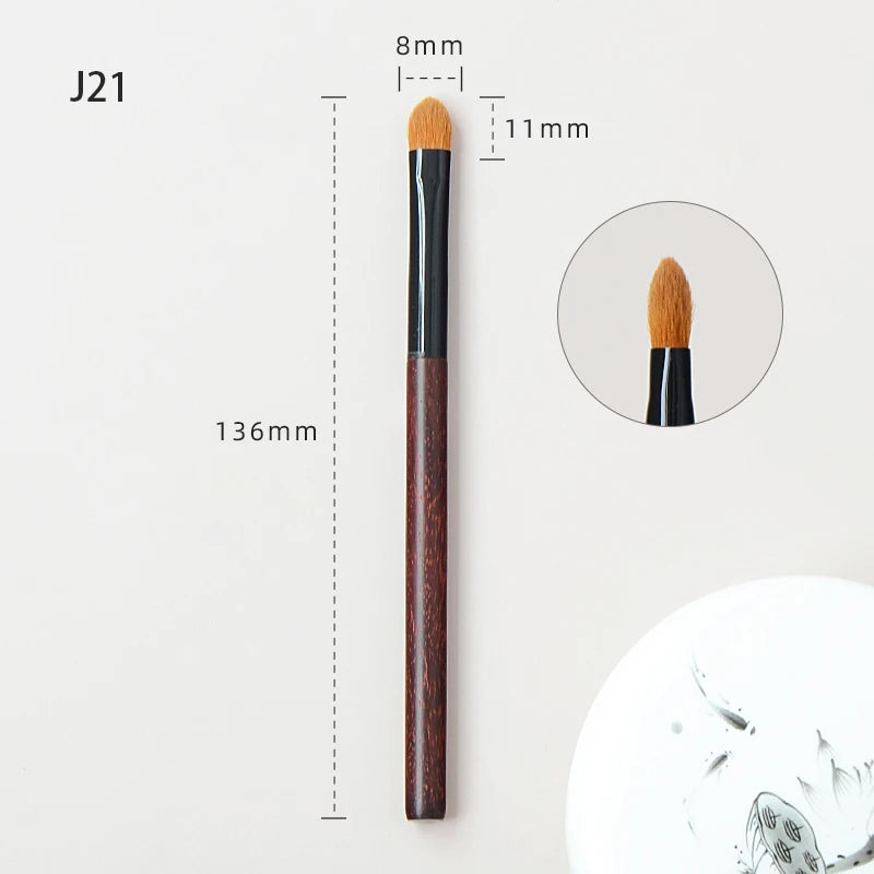 Soft Tiny Tips Goat Hair Handmade Makeup Brush