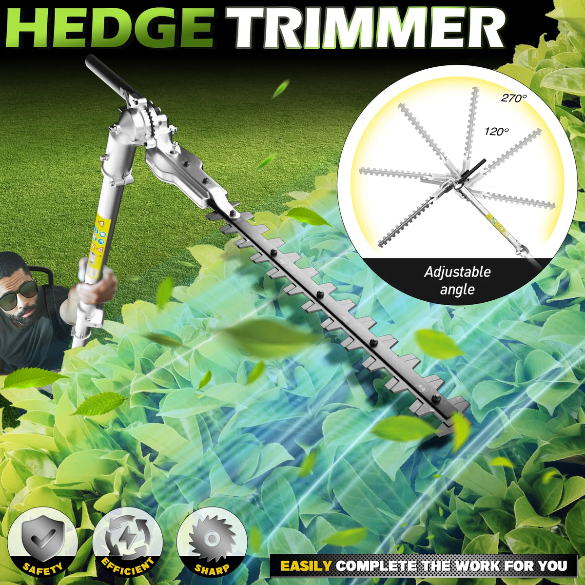 52cc In Gas Hedge Trimmer Brush Cutters Weed
