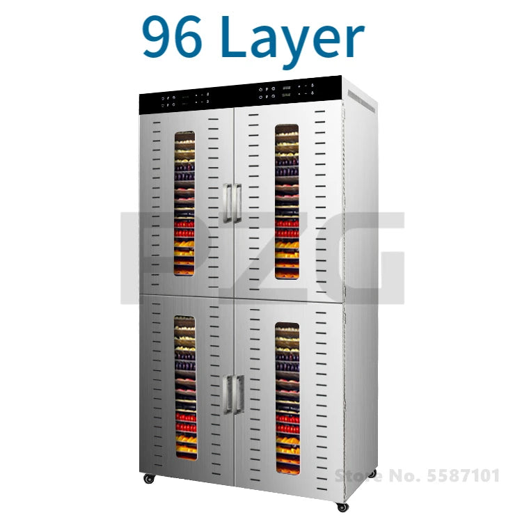 Commercial Industrial Fruit Food Dryer 32 48 80