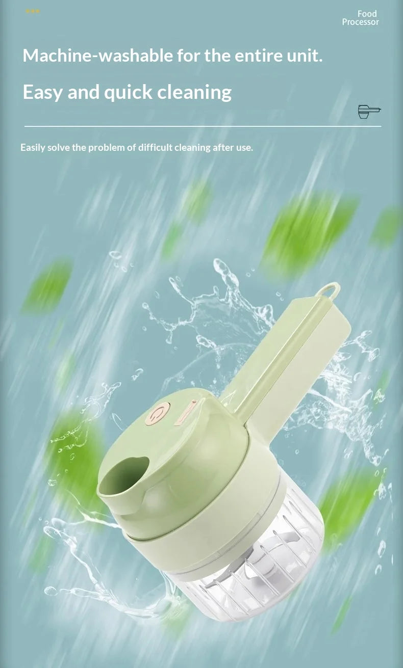Wireless Electric Food Chopper Handheld Multi Function Food