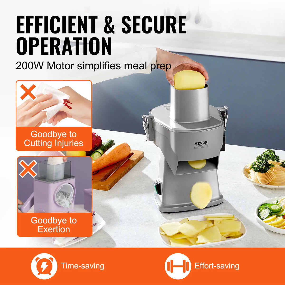 Succebuy Electric Vegetable Slicer In Food Cutter Vegetable