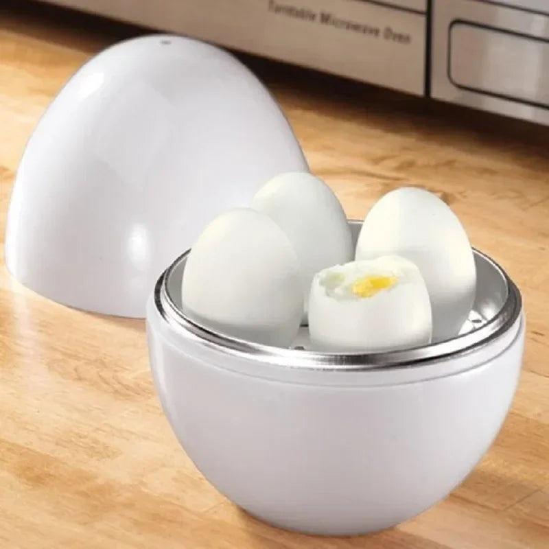 Capacity Eggs Microwave Egg Steamer Boiler Cooker Easy
