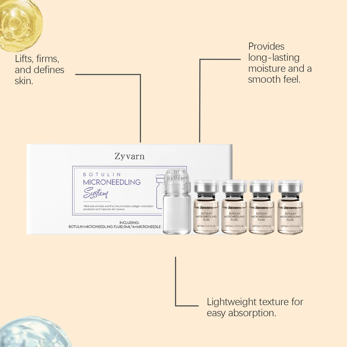 Korean Facial Essence 5ml Daily Care Moisturizing Delicate
