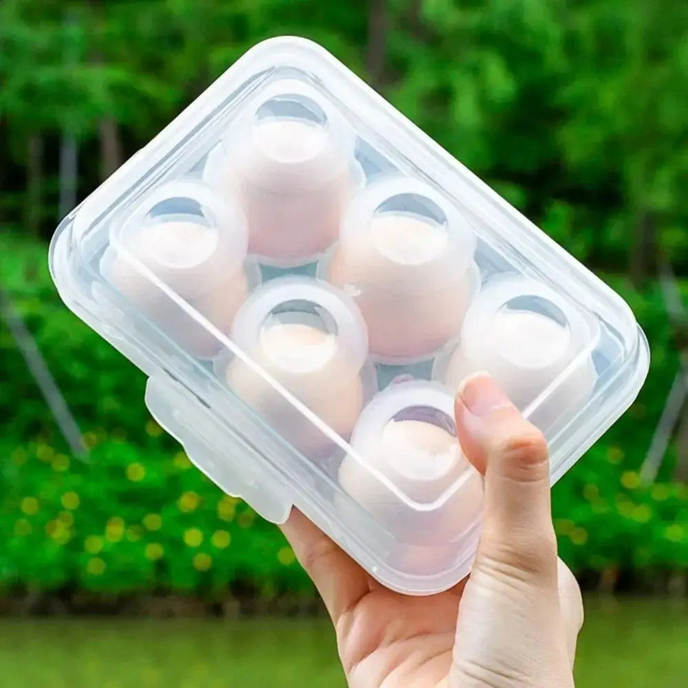 Egg Holder Plastic Egg Storage Box Egg Organizer