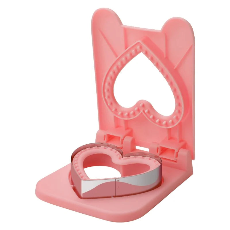 Sandwich Cookie Cutter Breakfast Sandwich Maker Bread Mold