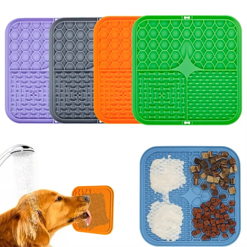 Pet Lick Silicone Mat Slow Feeder Dog Food
