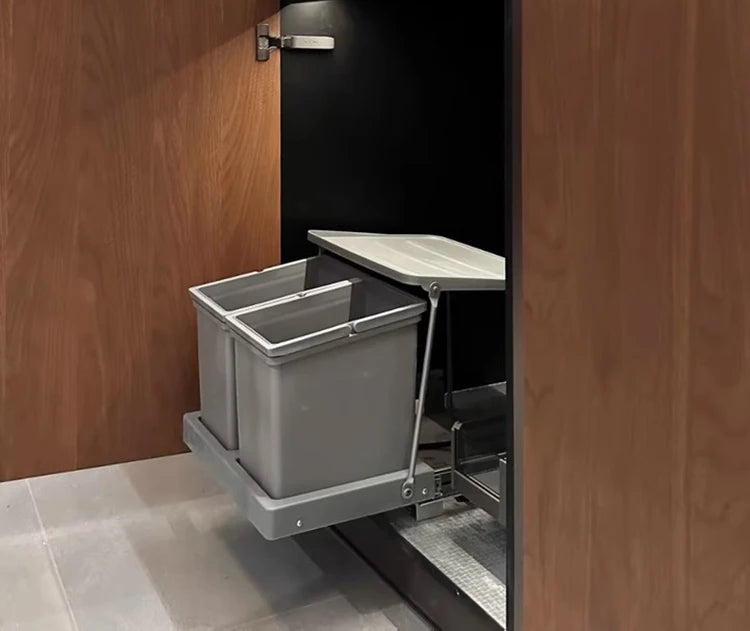 Large Capacity Trash Can Recycle Trash Bin Food