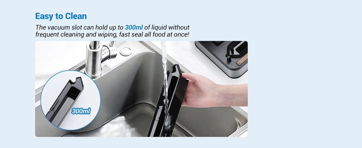 Inkbird Ink-Vs04 Large Vacuum Sealer Dry/Wet/Liquid Food Sealed