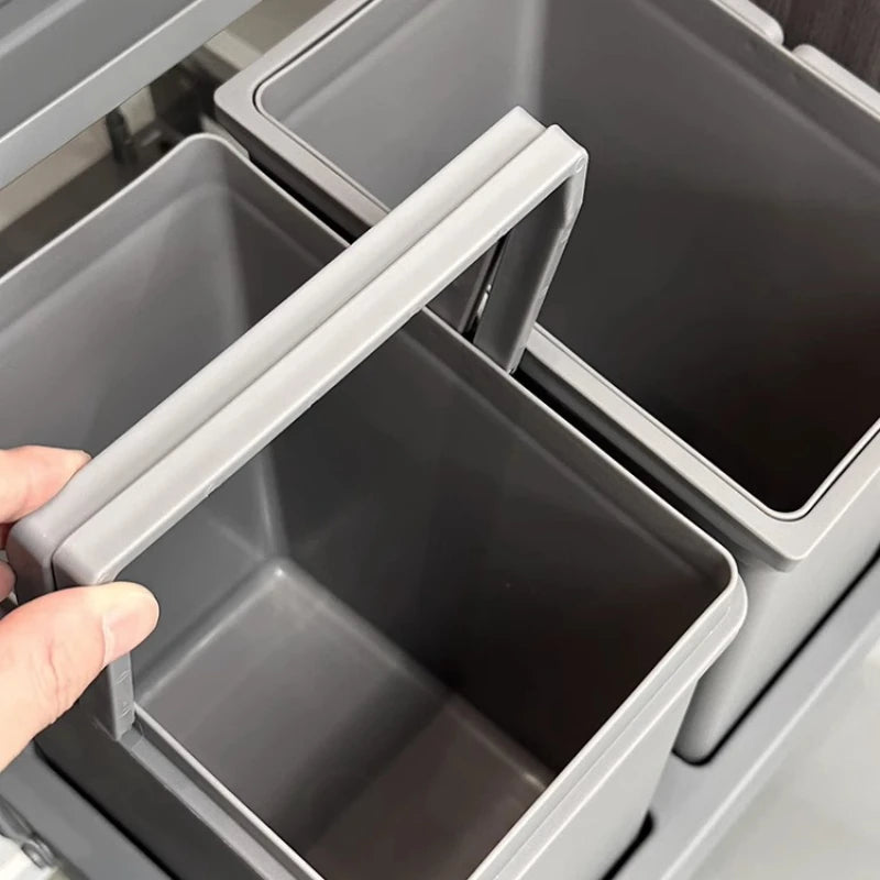 Large Capacity Trash Can Recycle Trash Bin Food