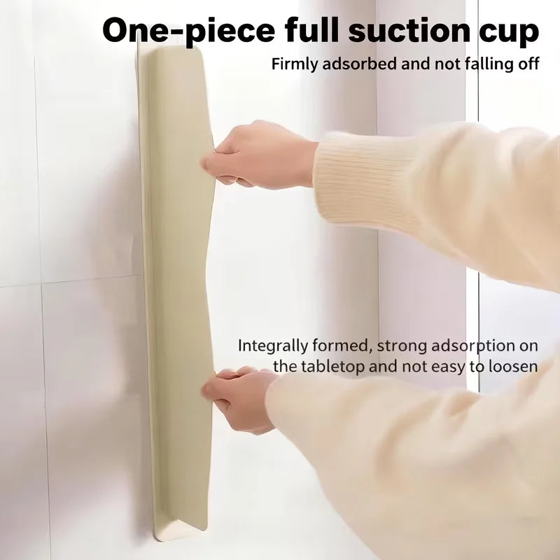1pc Silicone Sink Water Splash Guard Washing Basin