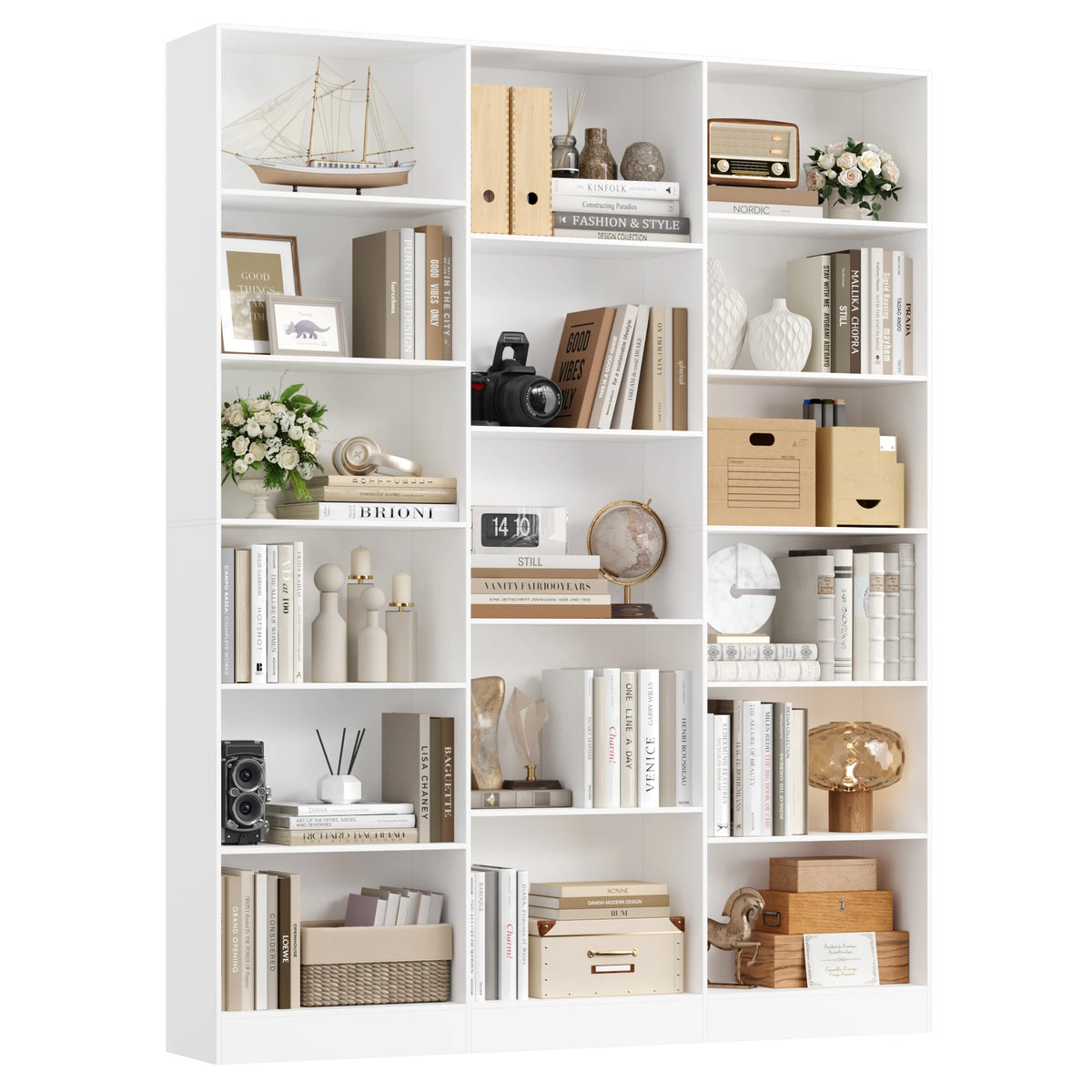 Getone Bookshelf 17 Compartments Shelf Book Wardrobe Office