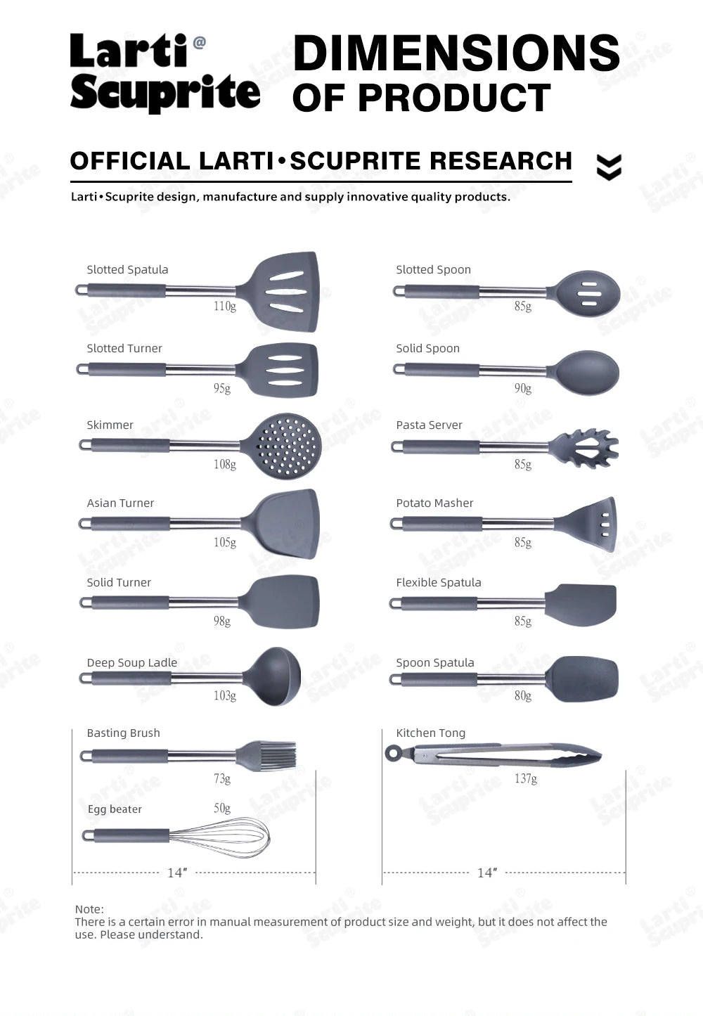 Quality Silicone Utensils Cooking Non Stick Kitchenware Heat