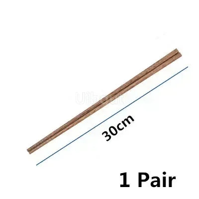 Long Chopsticks Noodles Fried Pot Chinese Style Wooden