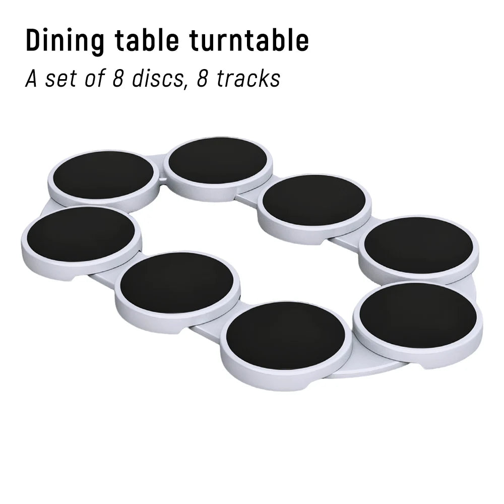 Table Turntable Dining Turntable Tray 360 Rotation Versatile