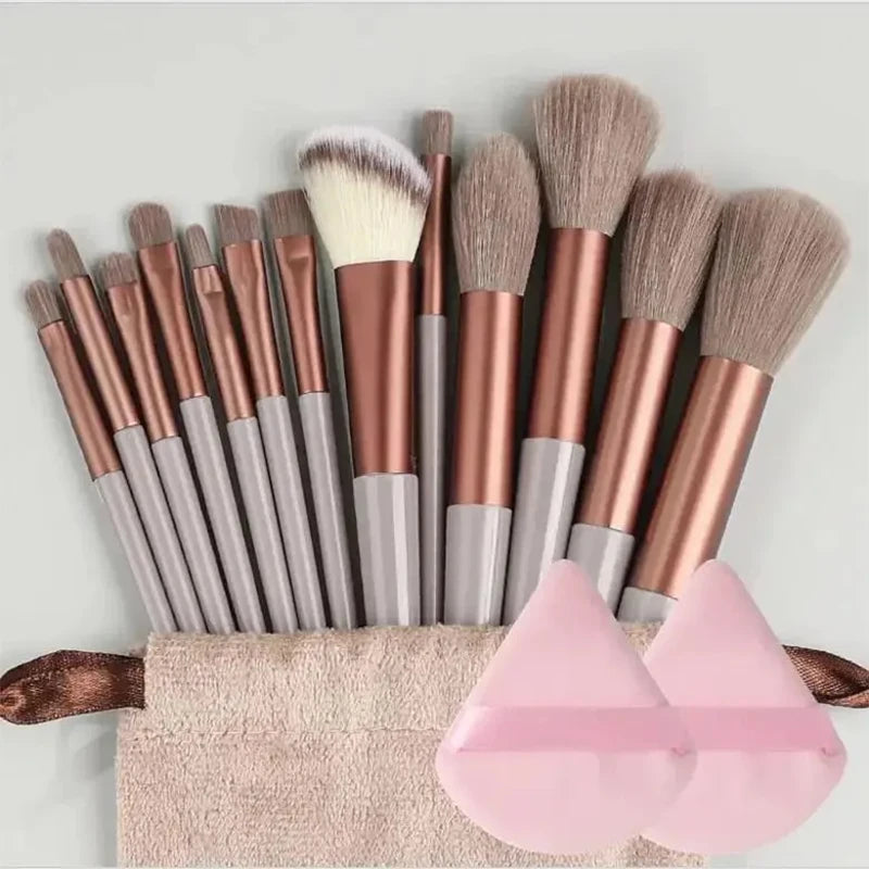 13pcs Makeup Brush Brushes Cosmetic Makeup Sponge Makeup