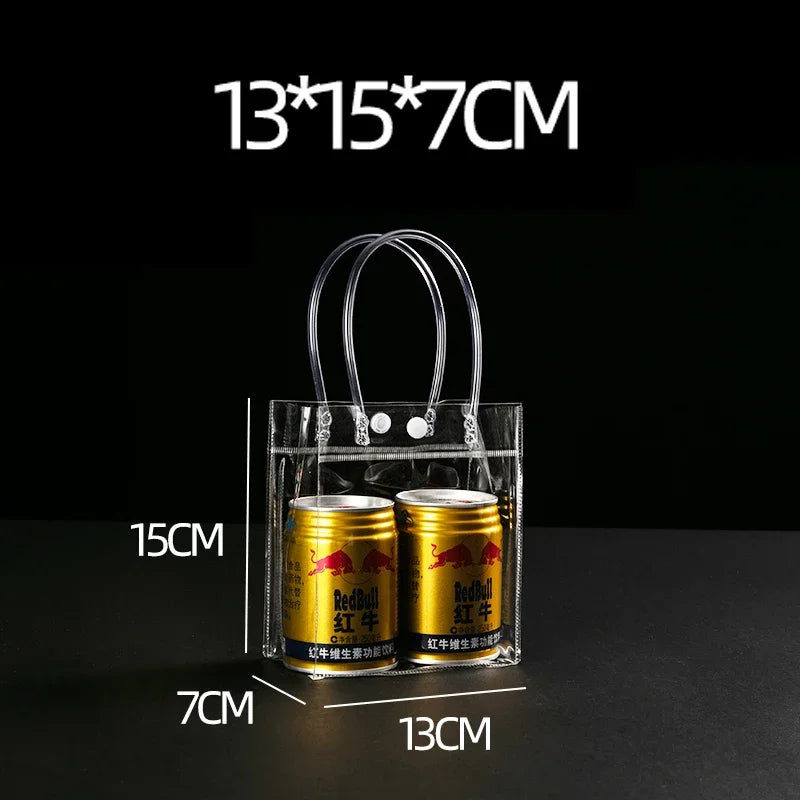 Clear Tote Bag Transparent Shopping Bags Shoulder Handbag