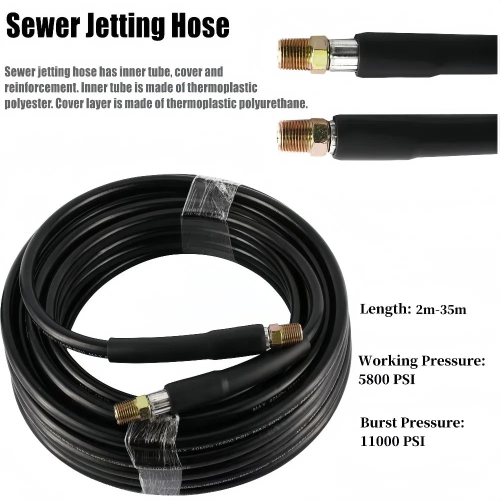 Sewer Cleaning Hose Pressure Hose High-Pressure Cleaning Machine