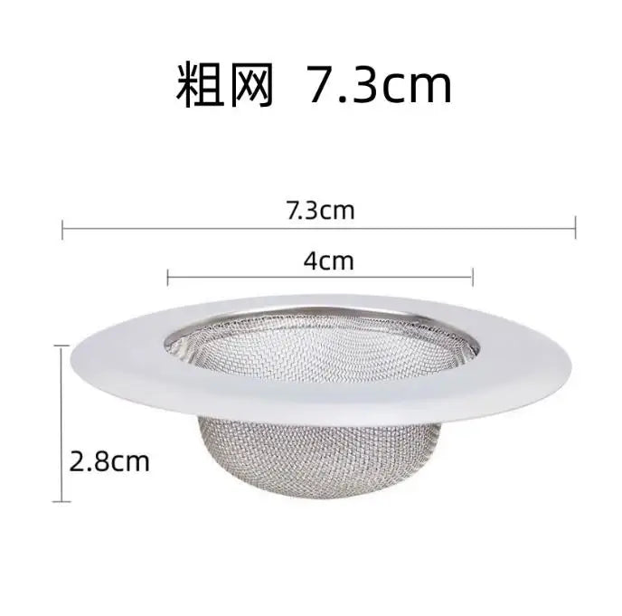 Sink Strainer Stainless Steel Drain Hole Filter Trap