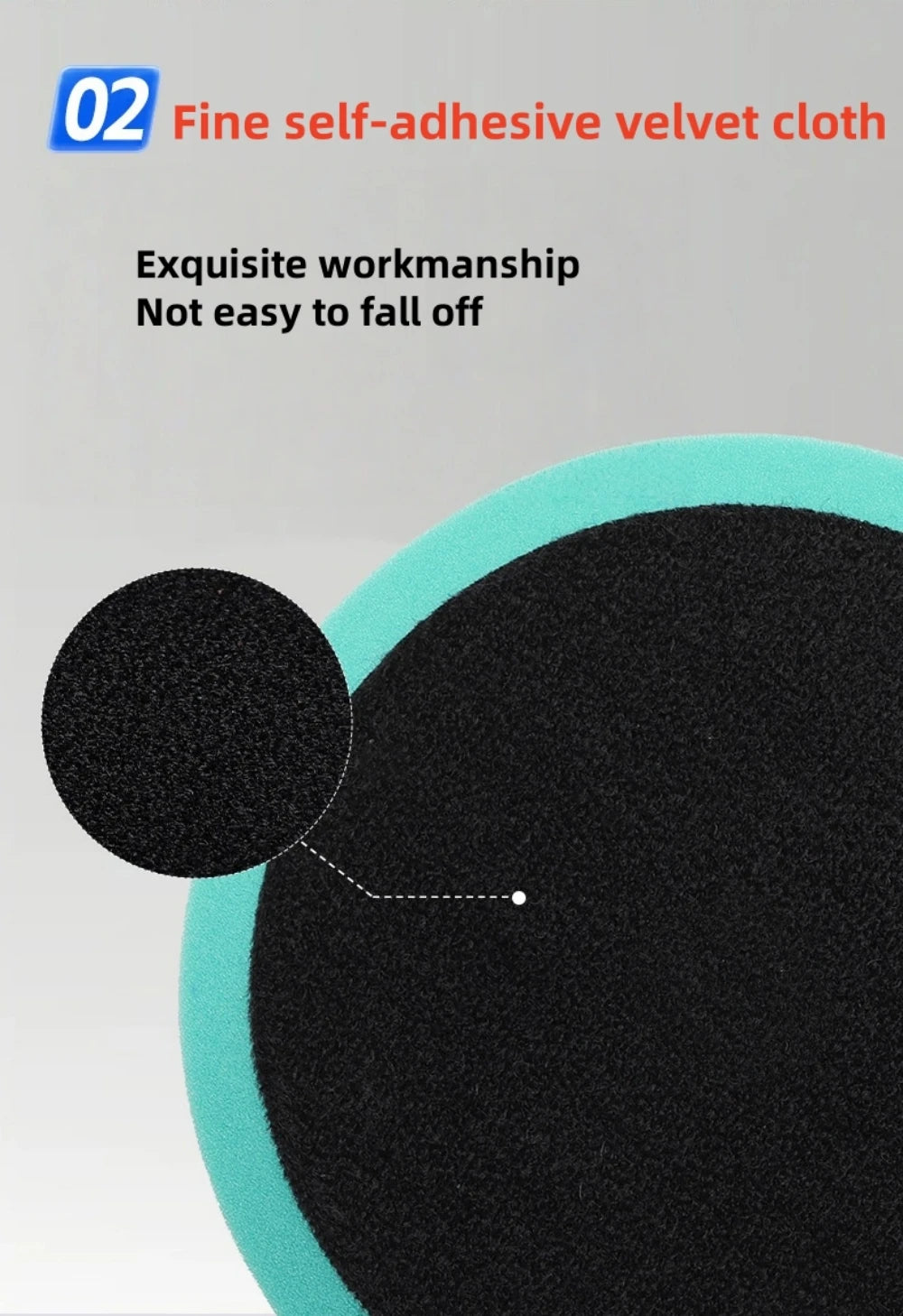 6/7 Inch Car Sponge Buffing Polishing Pad Removes