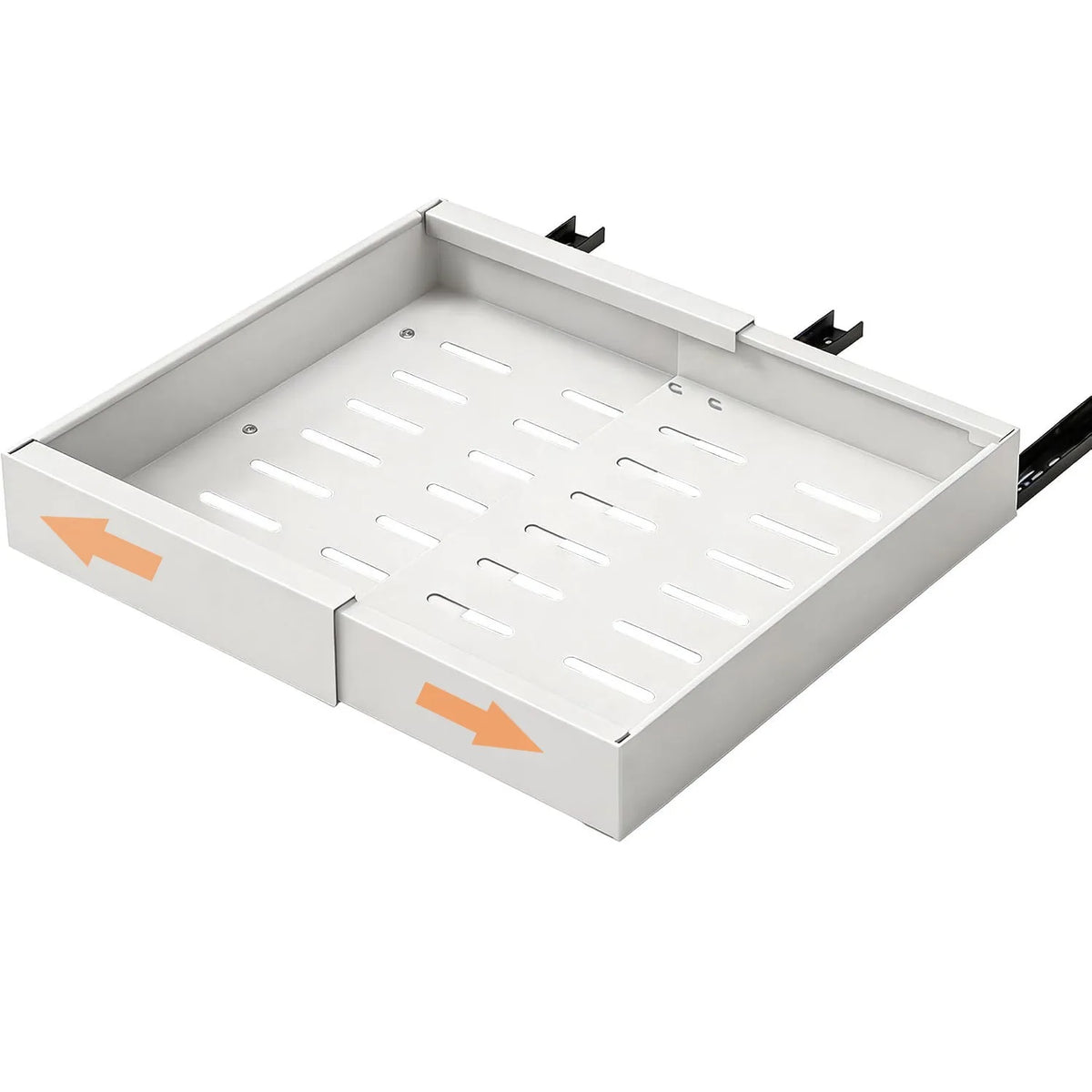 Telescopic Drawer Extendable Pull-Out Cabinet Storage Basket No