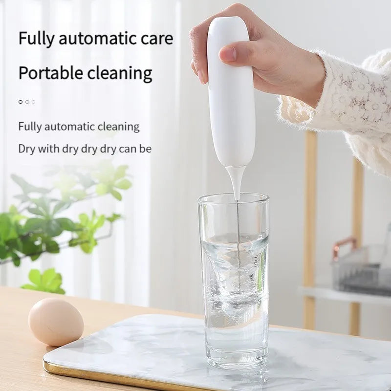 1pc Battery Model Handheld Egg Beater Froth Mixer