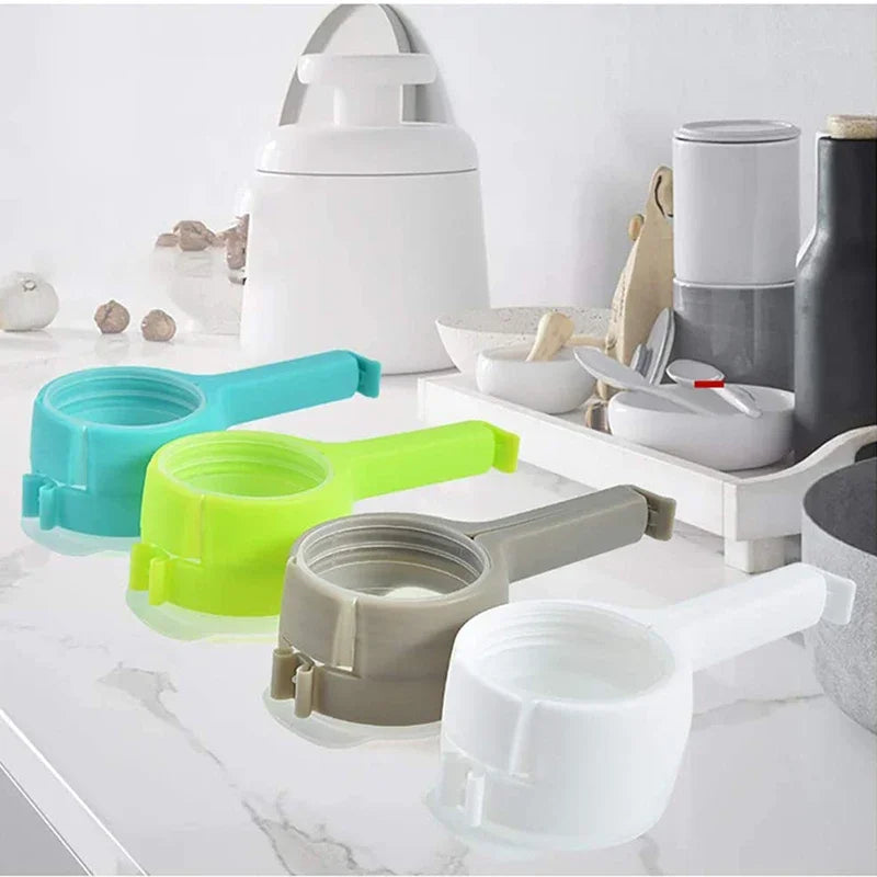 5pcs Sealer Clip Pour Spouts Food Storage Bag