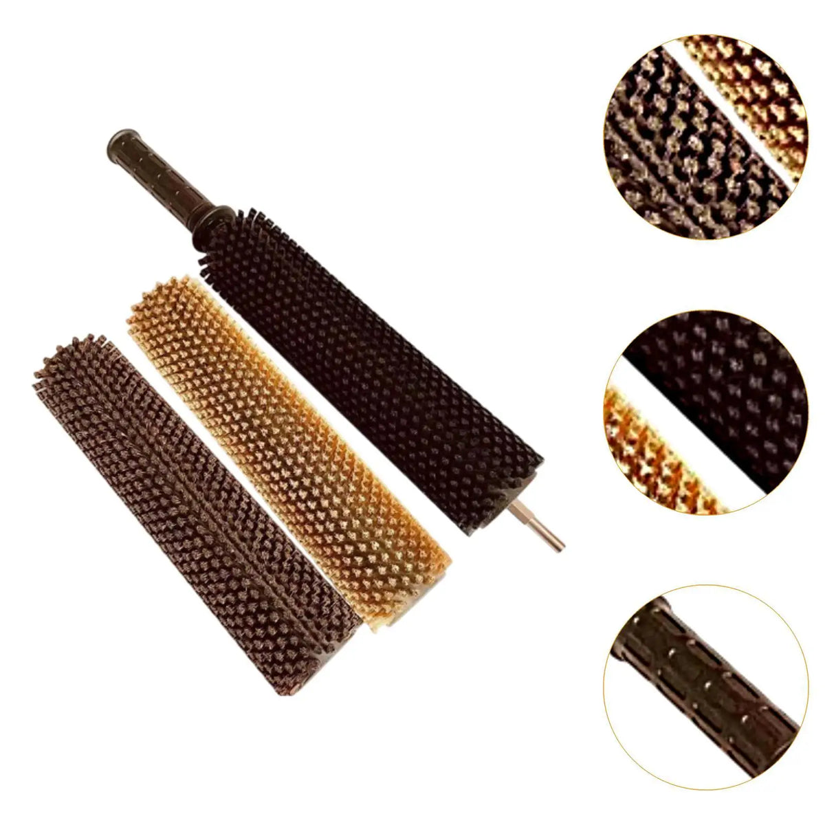 Ski Wax Brush Kit Rotating Brushes Maintenance Snowboard