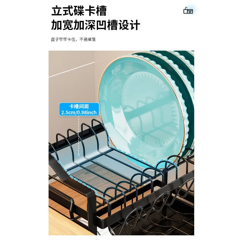 Factory Price Custom Tier Large Dish Drying Rack