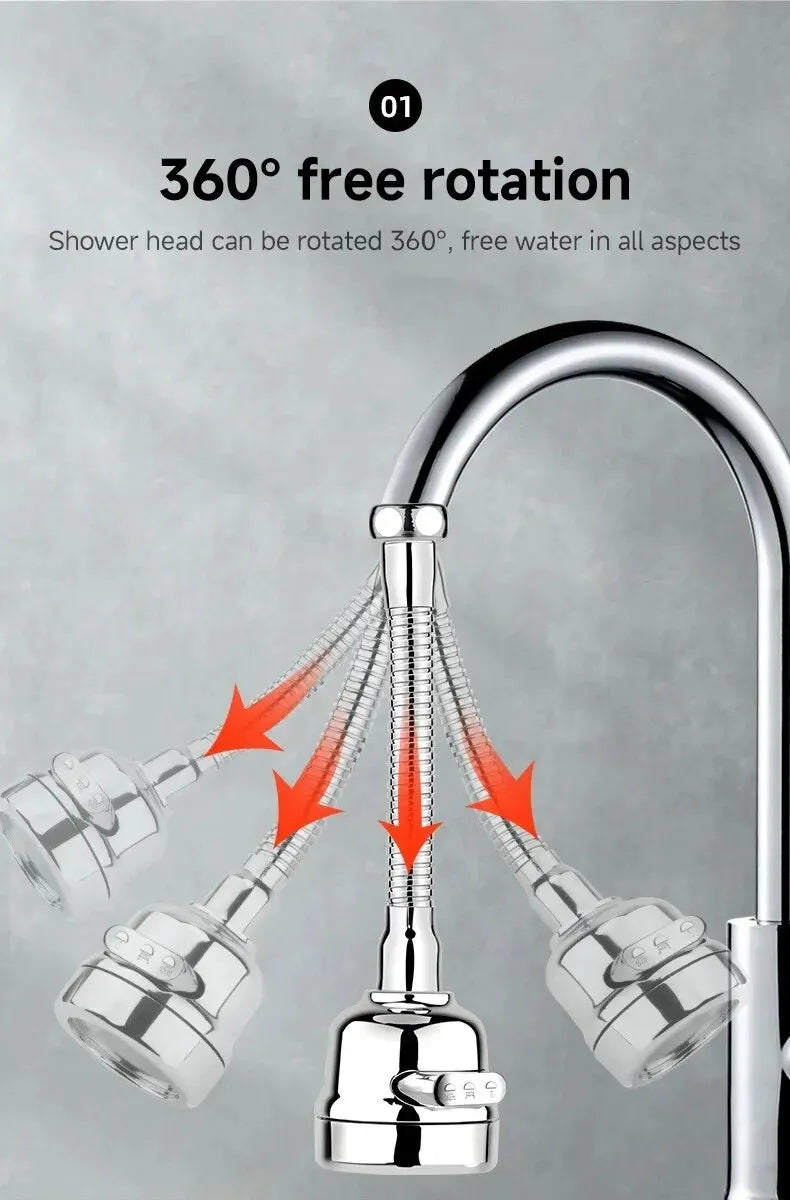 Modes Universal Faucet Extenders Adapter 360 Rotation Filter