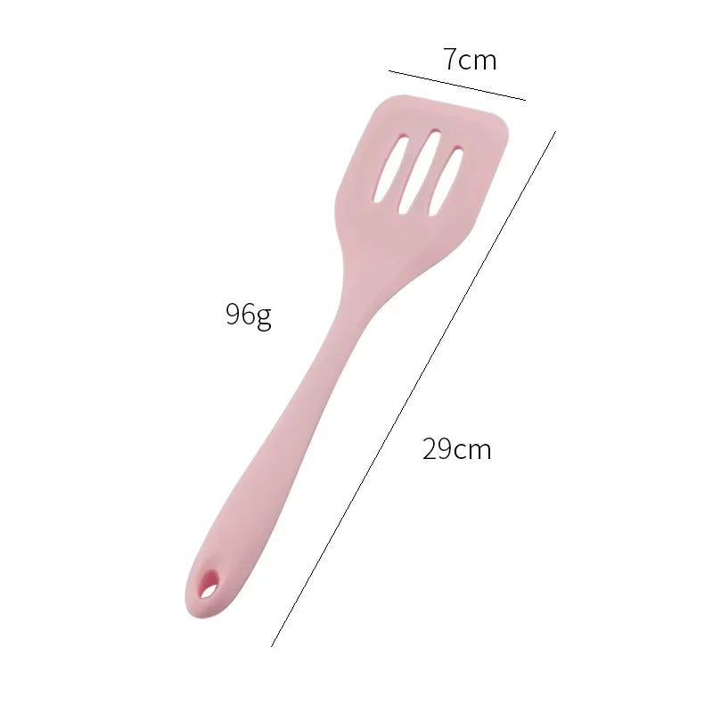 Egg Fish Frying Pan Scoop Silicone Turners Cooking