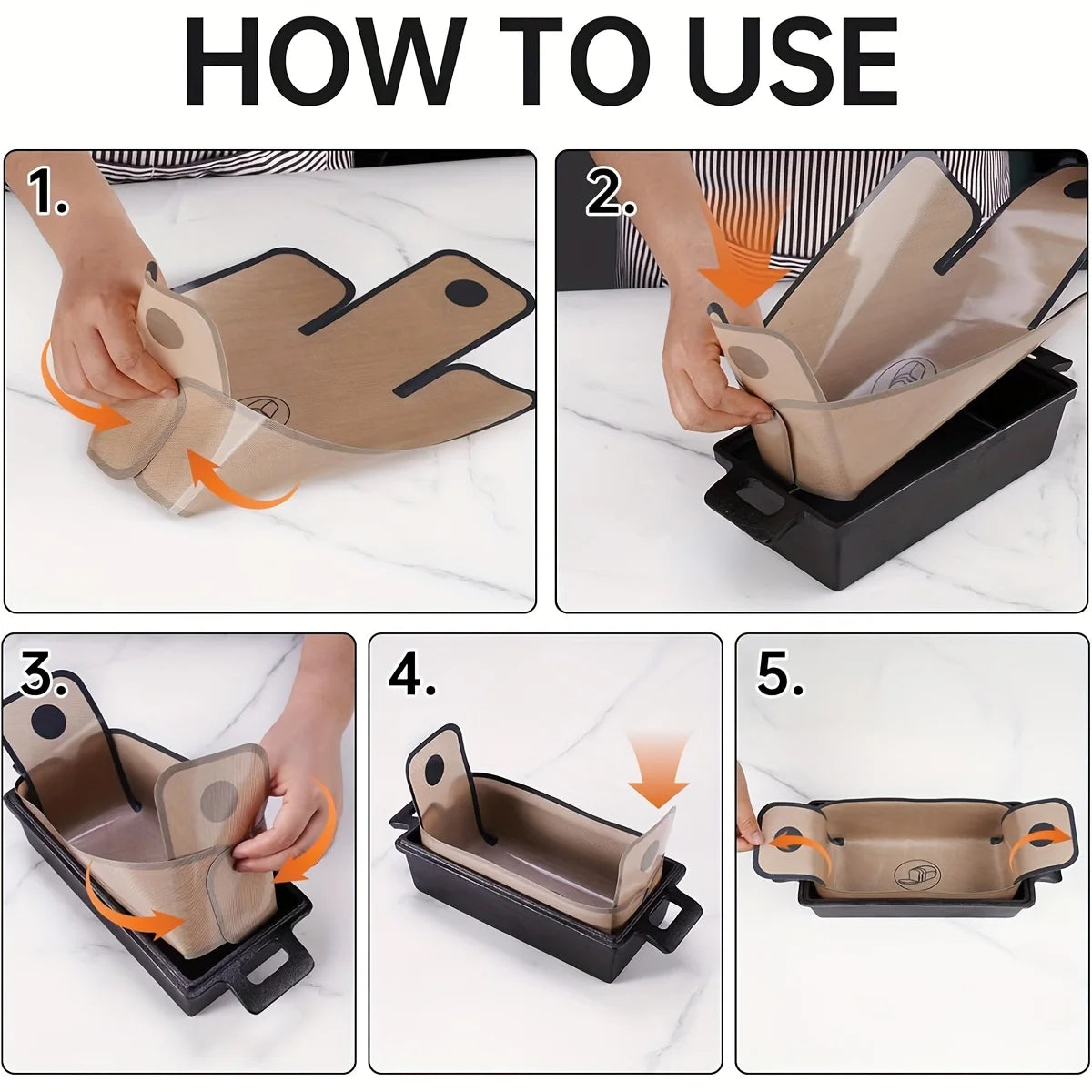 Silicone Bread Loaf Pan 22 86x12 Cm Baking