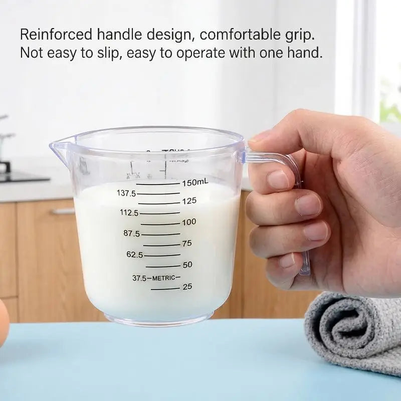 150/300/600/1000ml Baking Liquid Measuring Cups Scale Cup Plastic