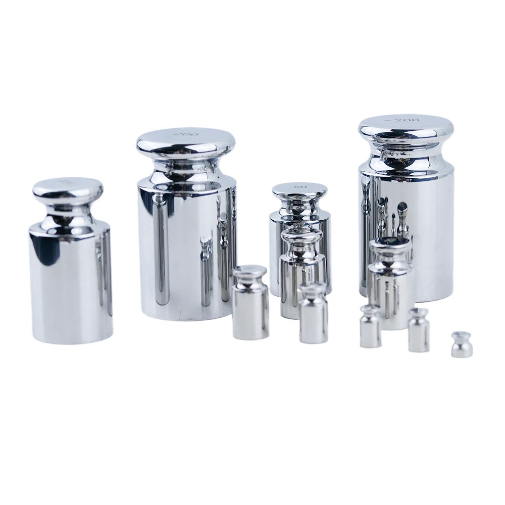 F1 Grade 24pcs 1mg-500g 304 Stainless Steel Digital