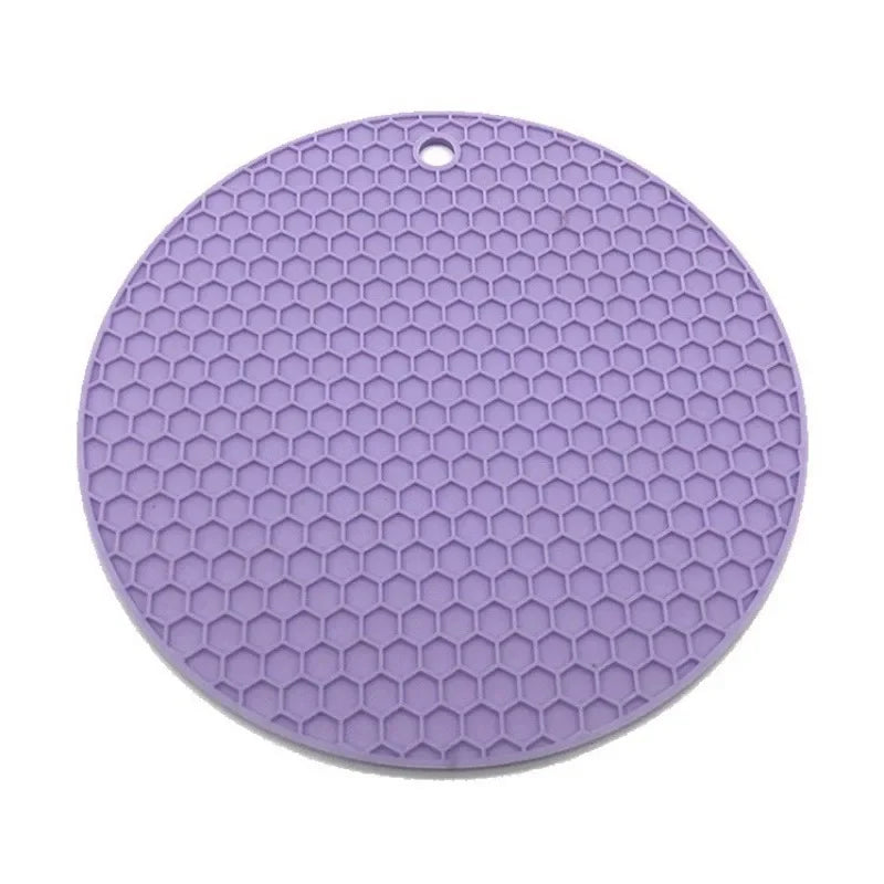 1pc Silicone Anti Scalding Mat Pot Rack Countertop