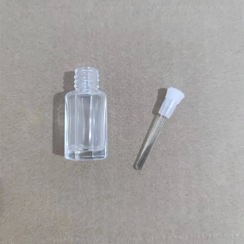 30/50/100pcs 3ml/6ml/12ml Empty Clear Glass Essential Oil Bottle