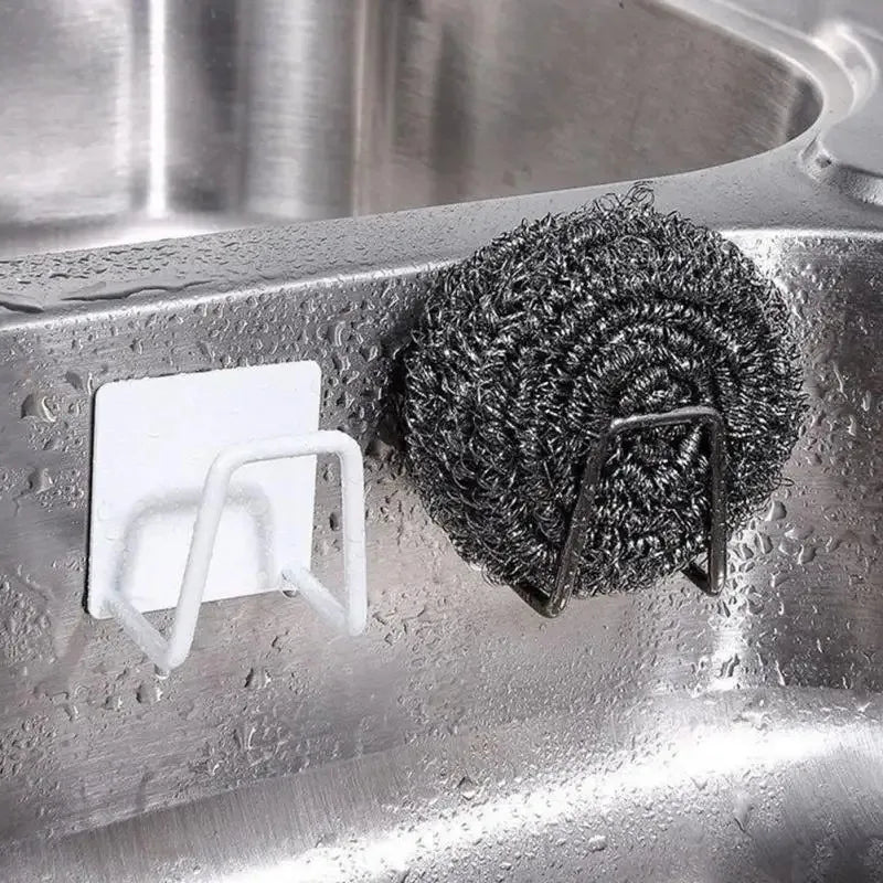 Stainless Sink Sponges Racks Self Adhesive Sink Sponges