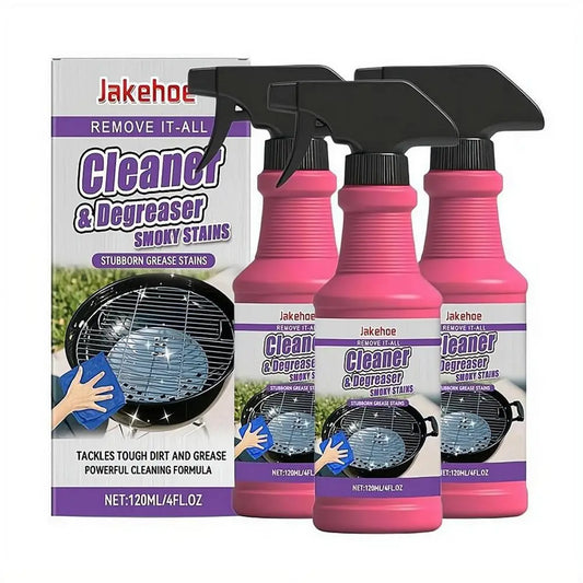 1/2/3pcs Barbecue Grill Cleaner Heavy Duty Grease Degreaser