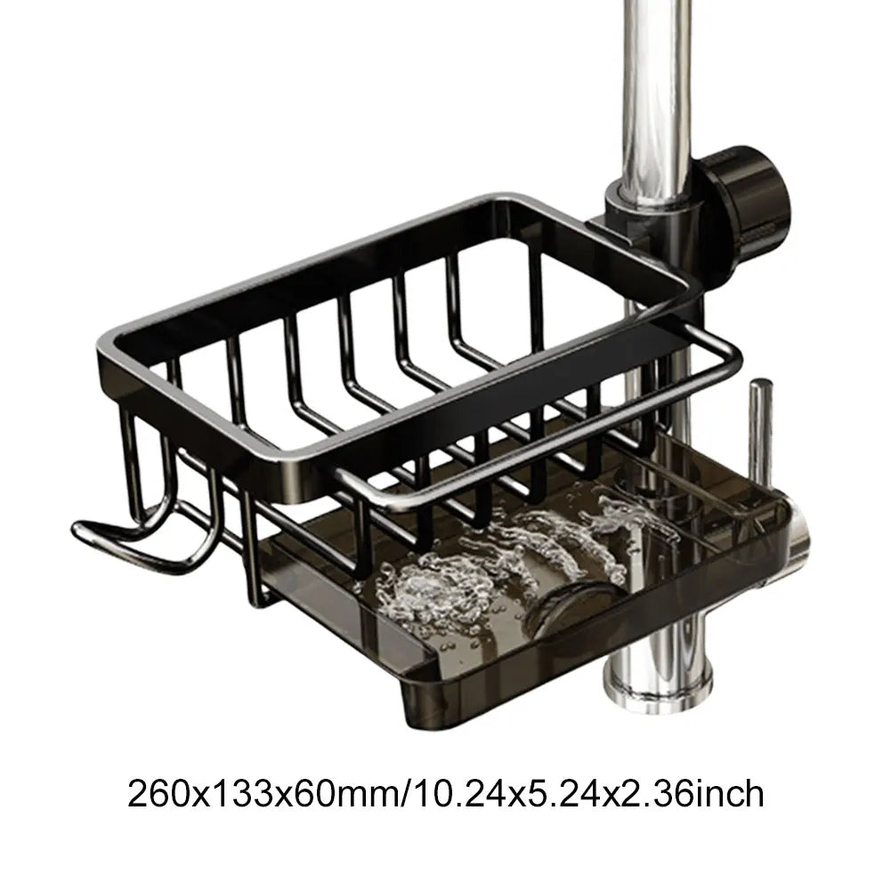Sink Faucet Organizer Detachable Over Faucet Sink Caddy