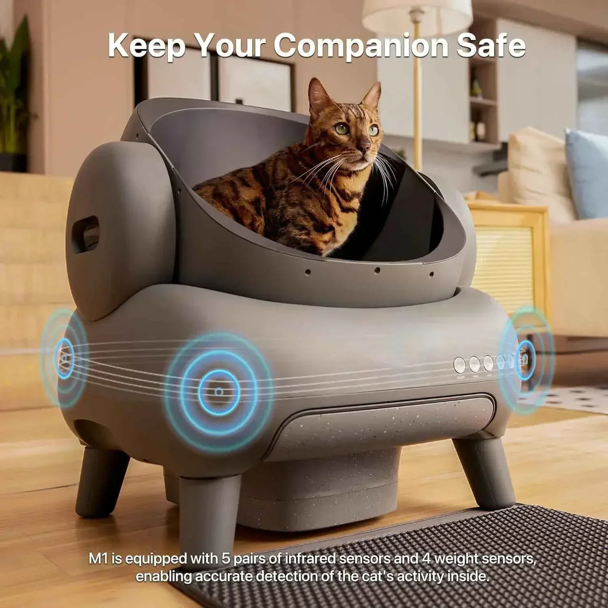 Neakasa Cat Toilet Self Cleaning Automatic Toilet App